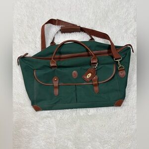 Polo by Ralph Lauren Green and Brown Duffel Bag